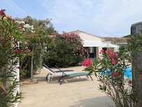 The entrance to the house