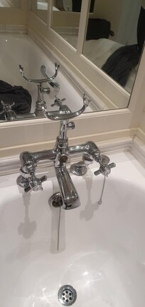 Shower attachment missing