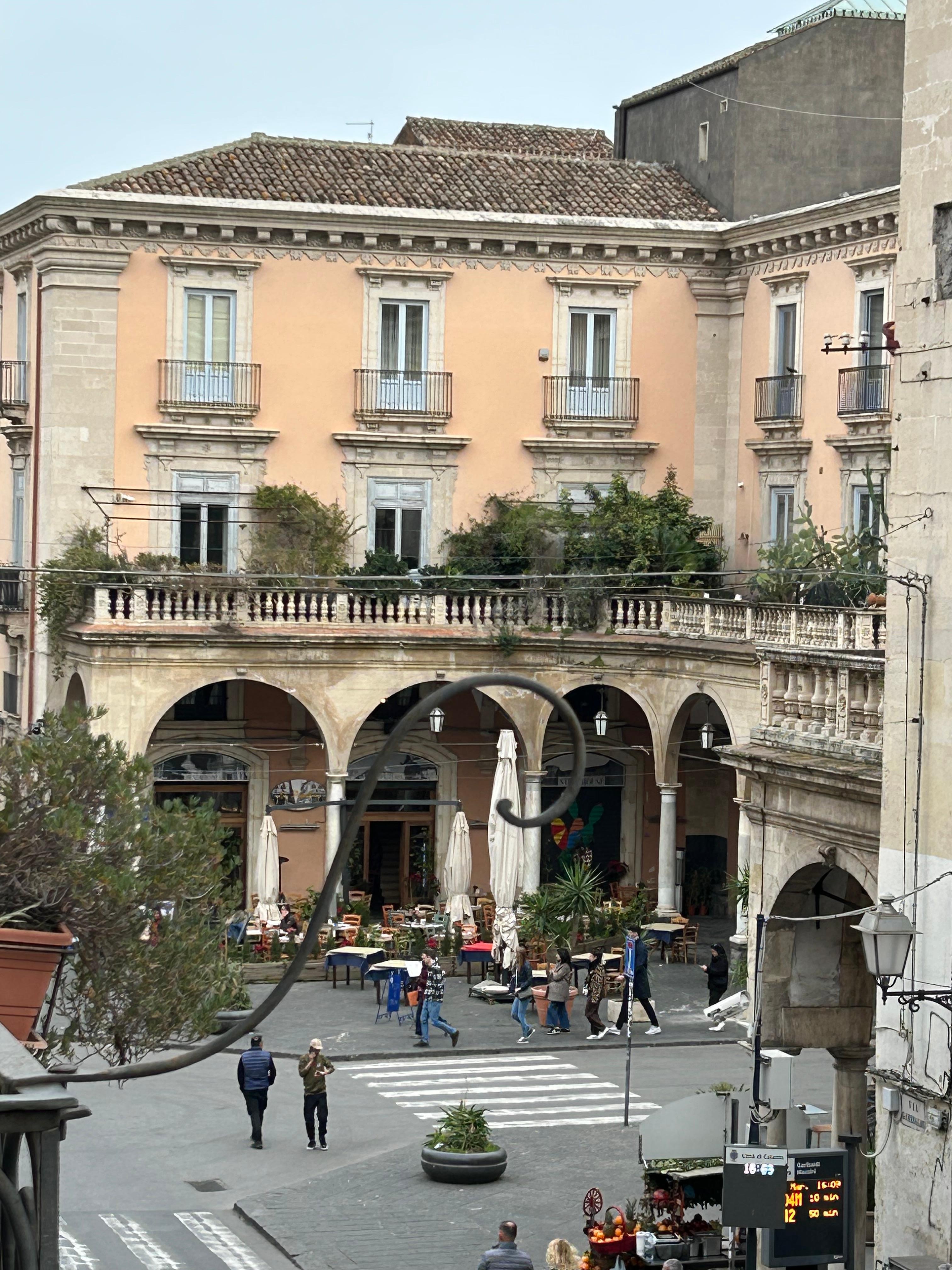 View from my tiny balcony