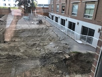 Out door pool renovation. August 2025