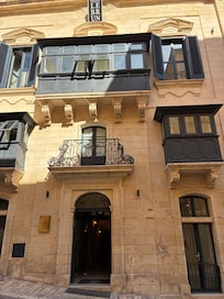 Main hotel entrance
