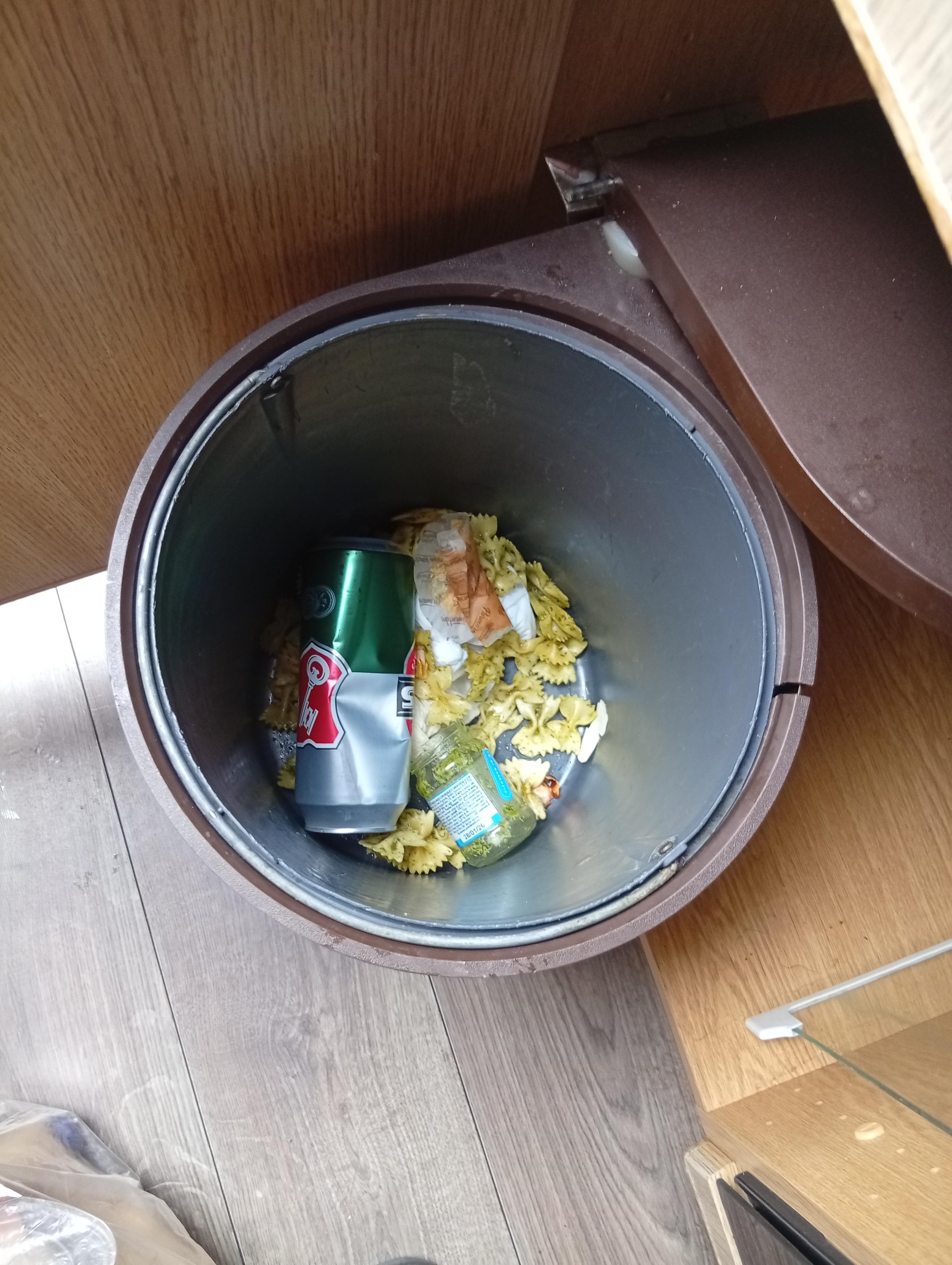 Müll vom Vorgänger