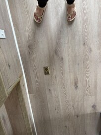 Nothing major but I saw it was crooked