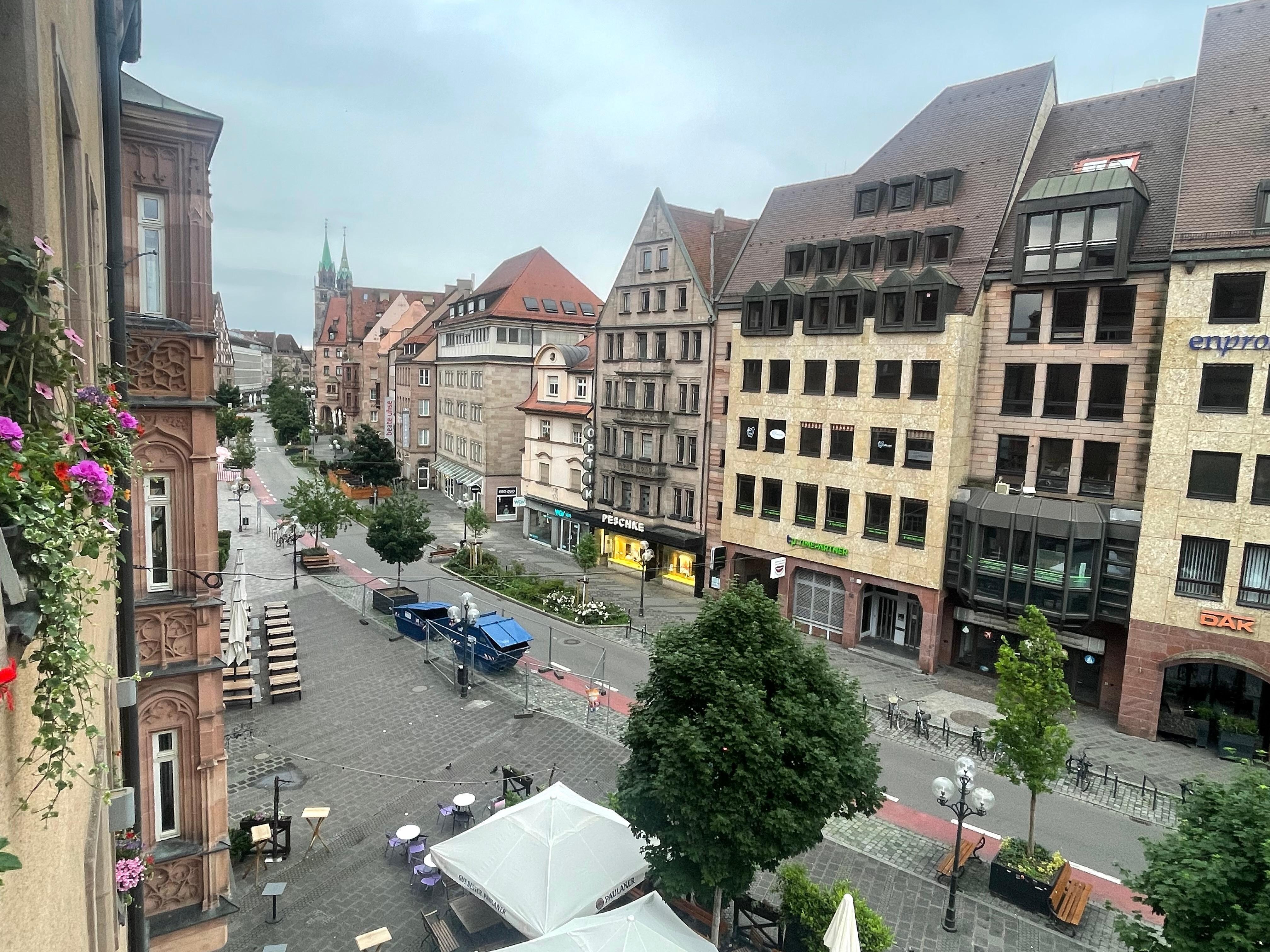 View from our room.