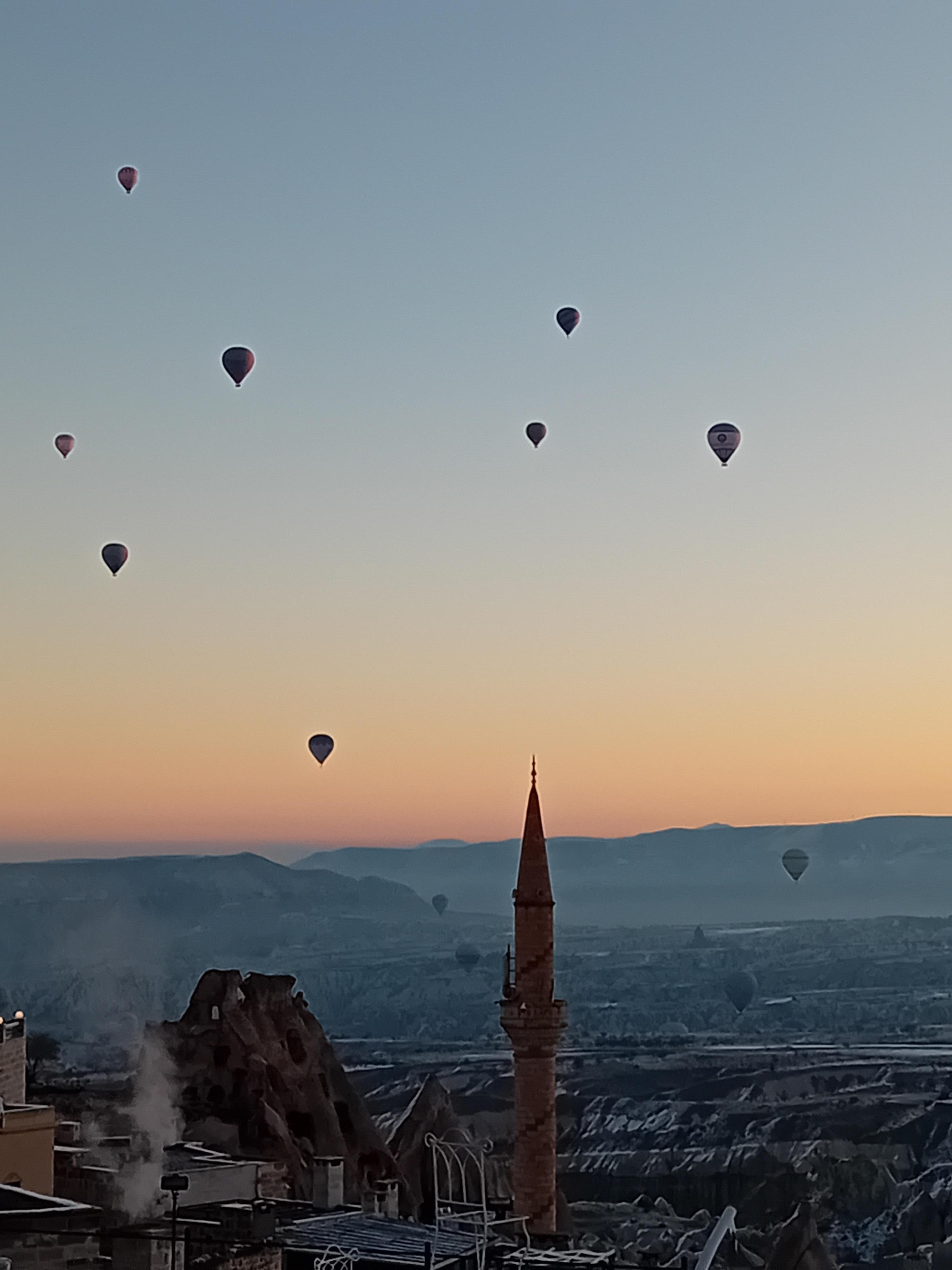 Sunrise from the terrace