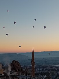 Sunrise from the terrace