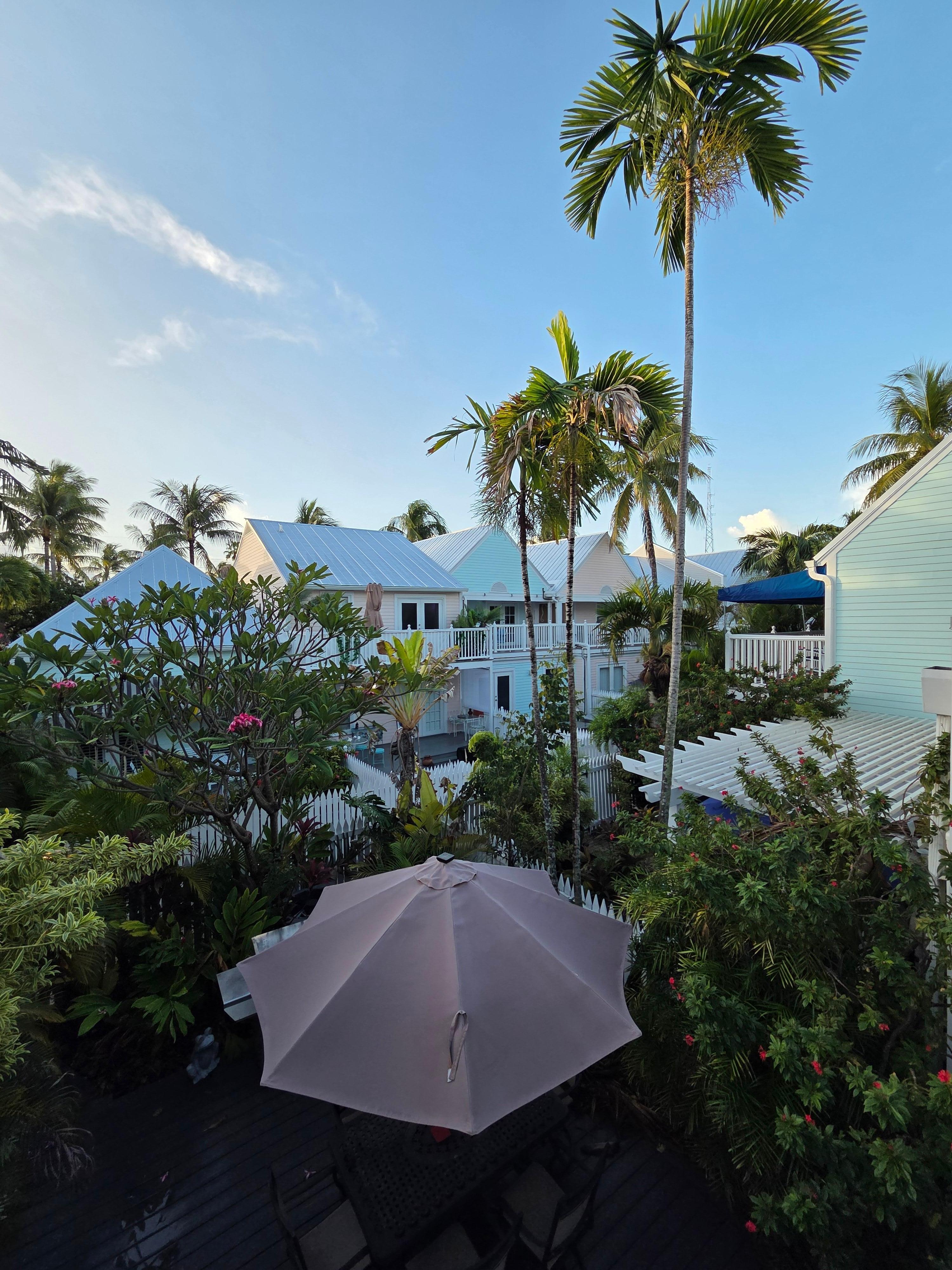 The view from our balcony. 