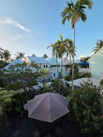 The view from our balcony.