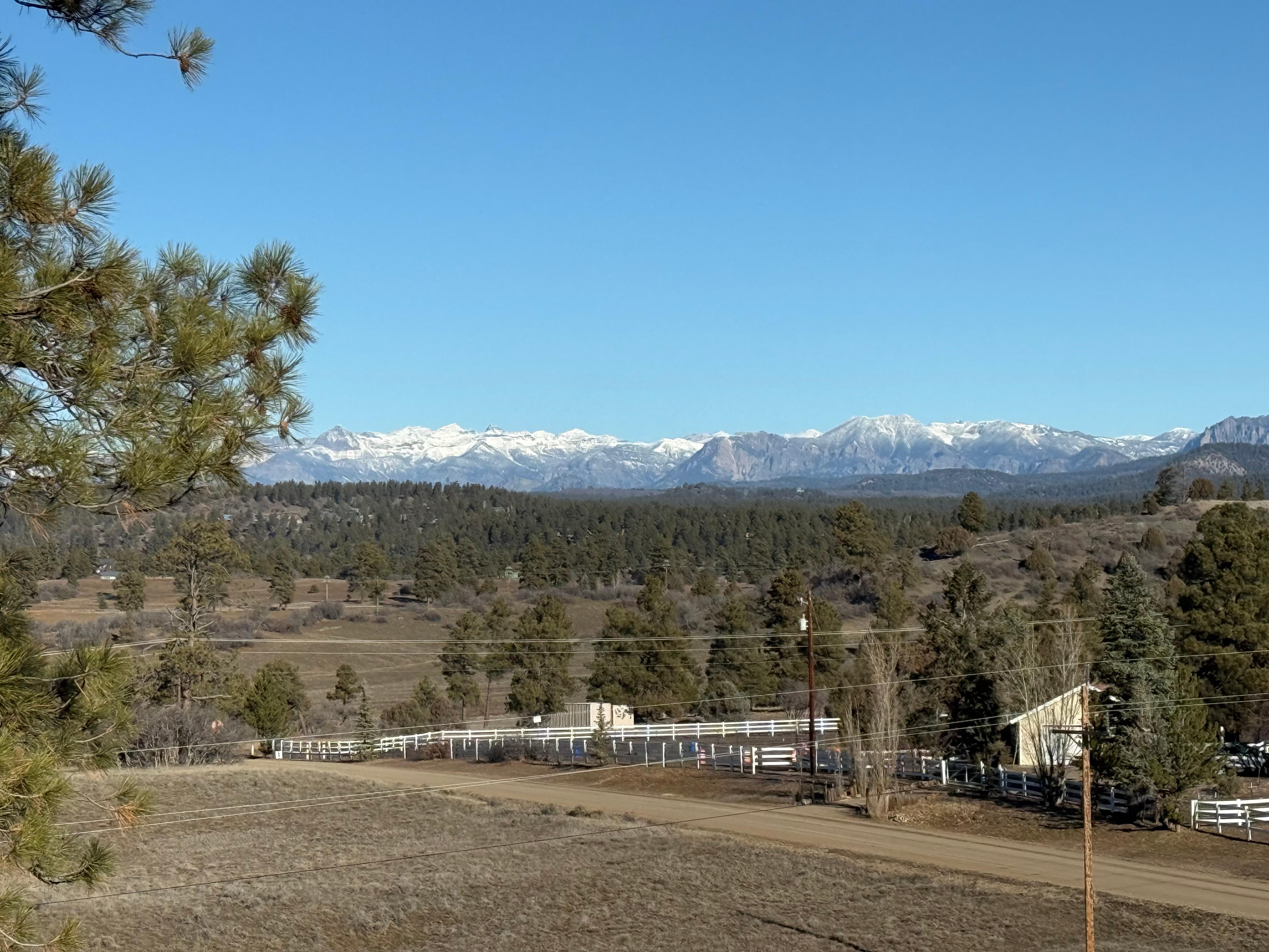View from the front porch