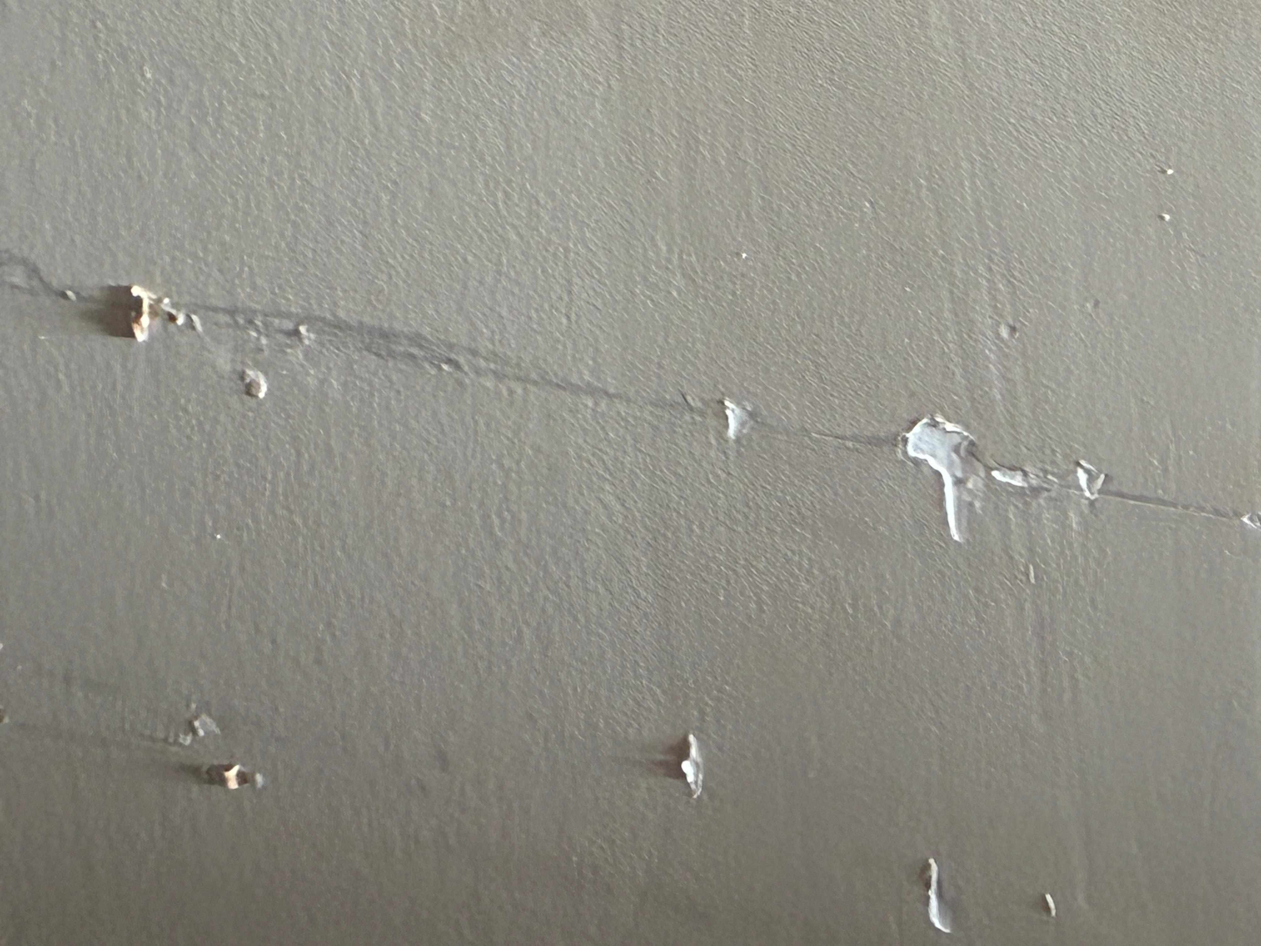 Walk in our room; multiple places were marred.