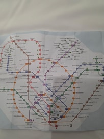 Since I lived in NYC, it was super easy to hop on and off and transfer lines. Not to mention, how clean the subway was.