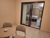 My balcony. De luxe room. 4th floor