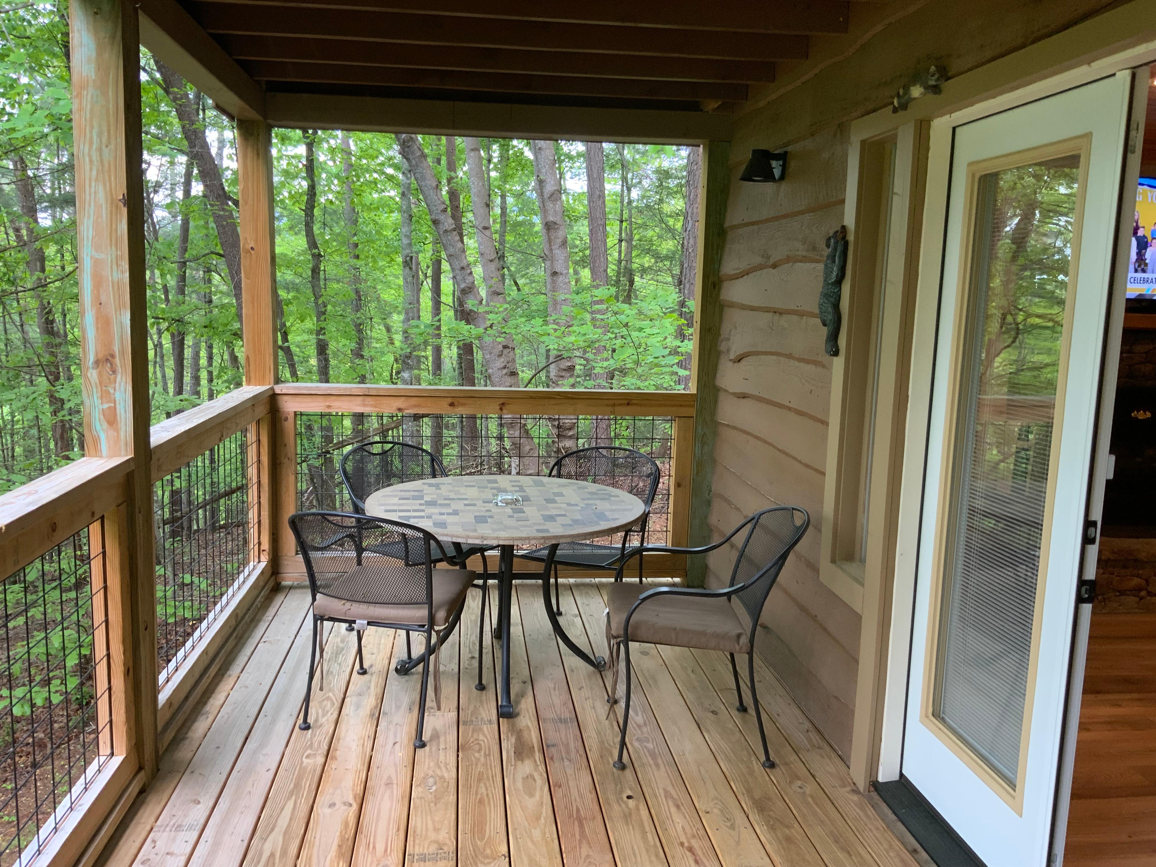 1st floor balcony