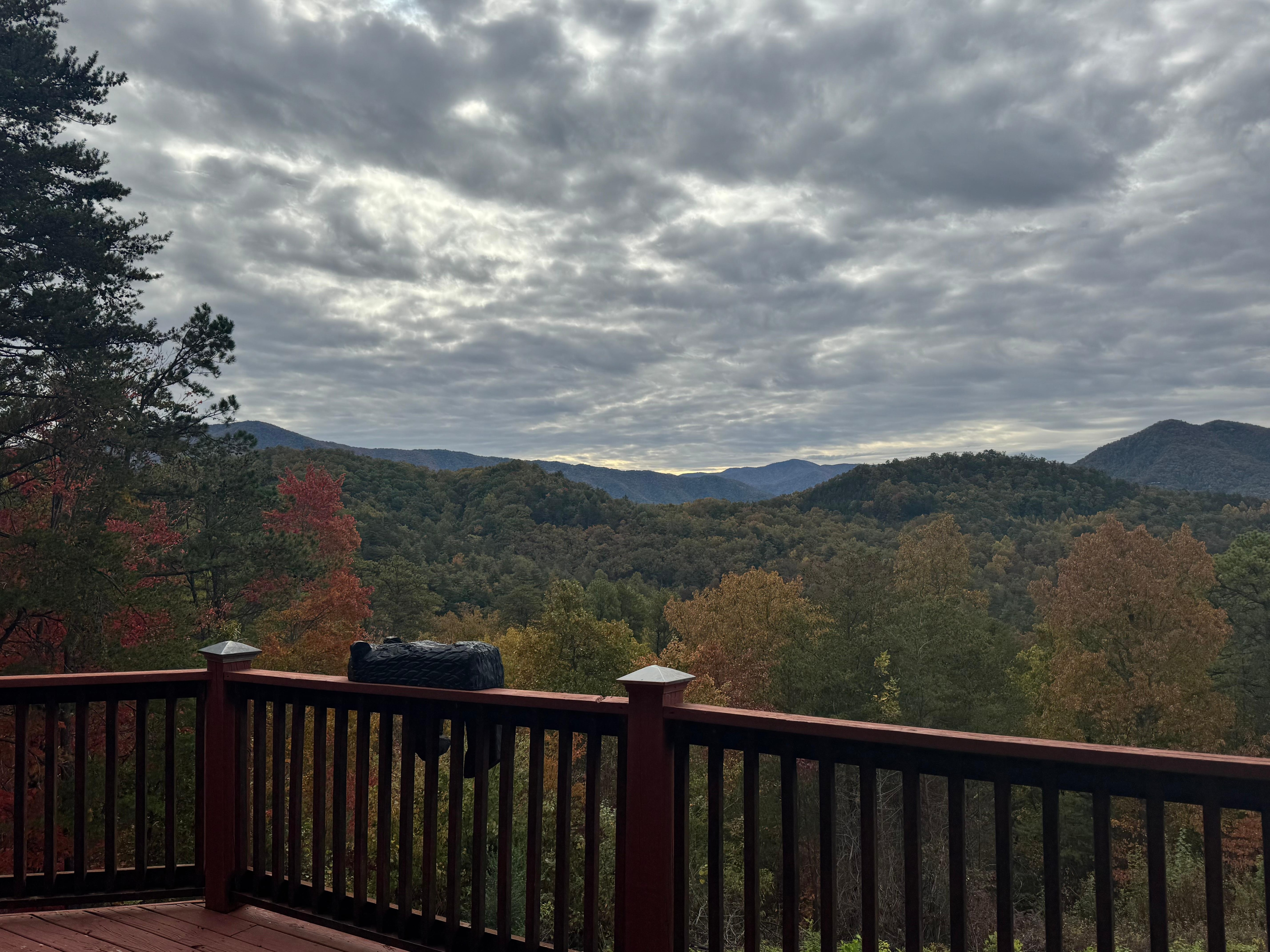 Perfect view from balcony. 