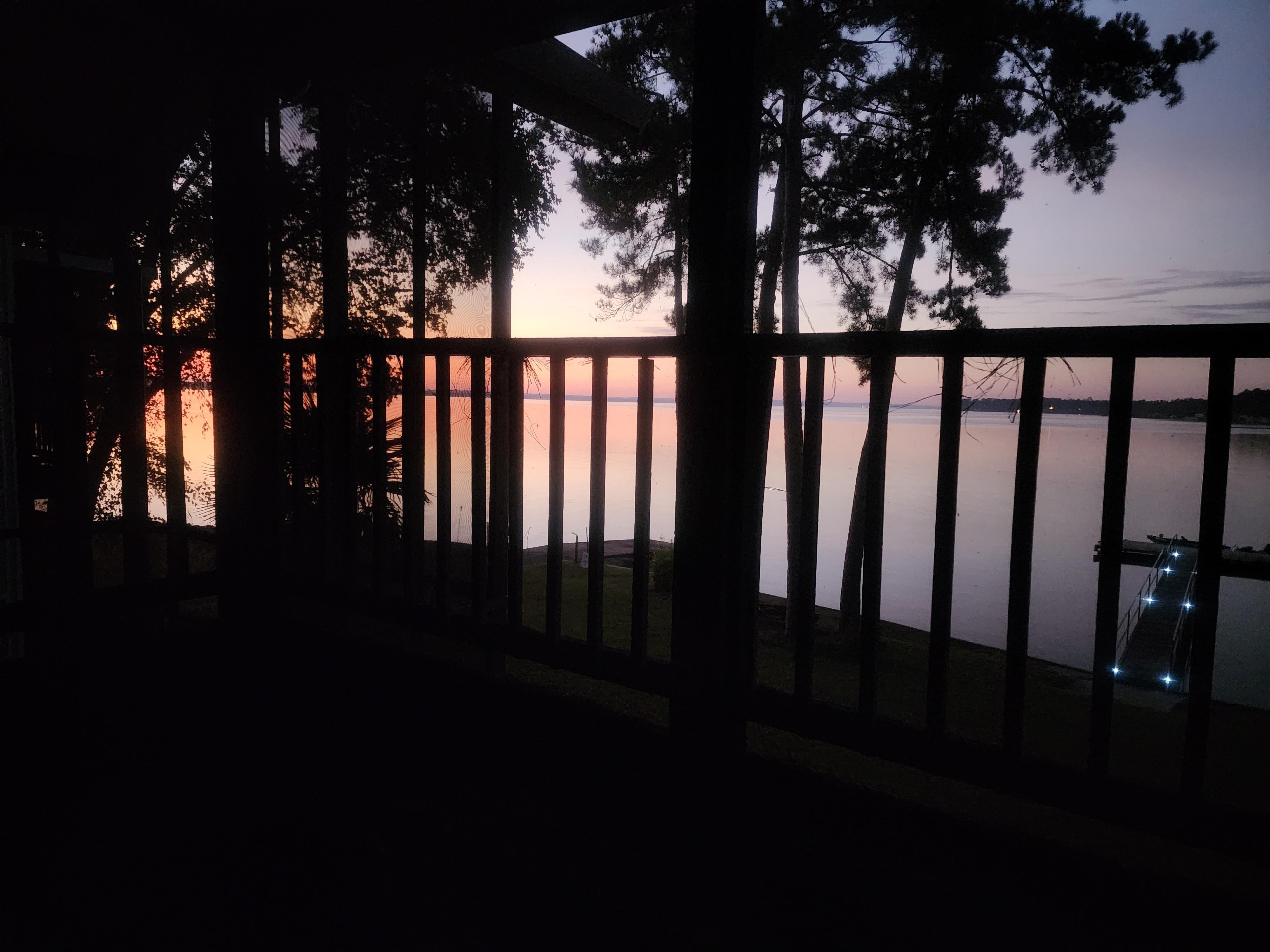 First morning light. The picture doesn't do it justice.