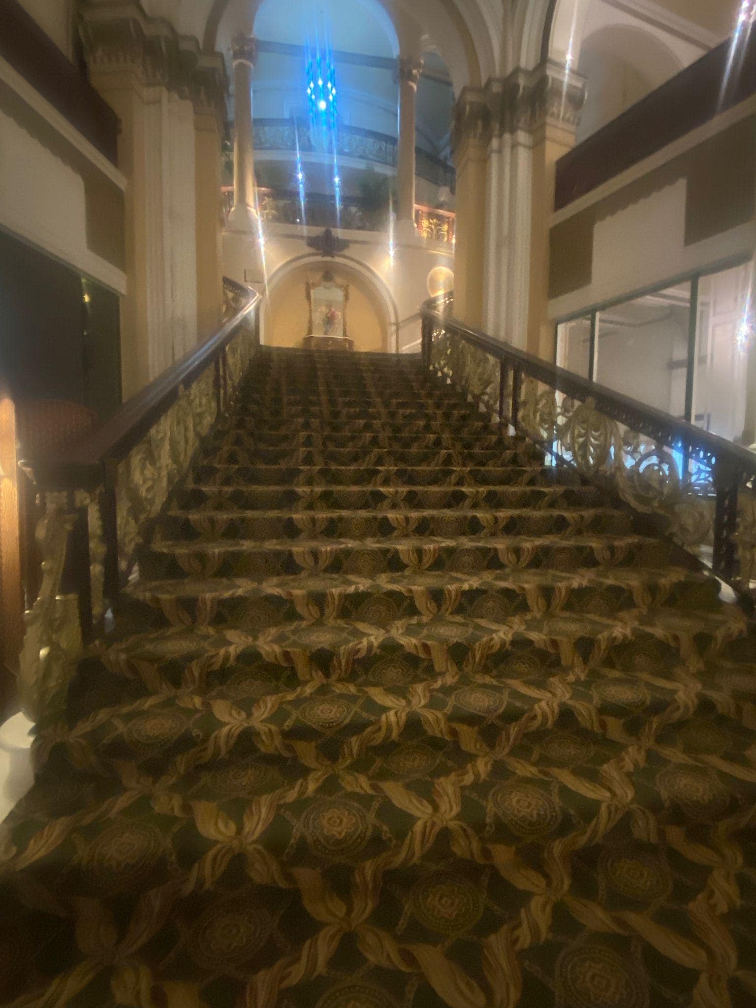 Lobby stairs