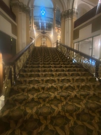 Lobby stairs
