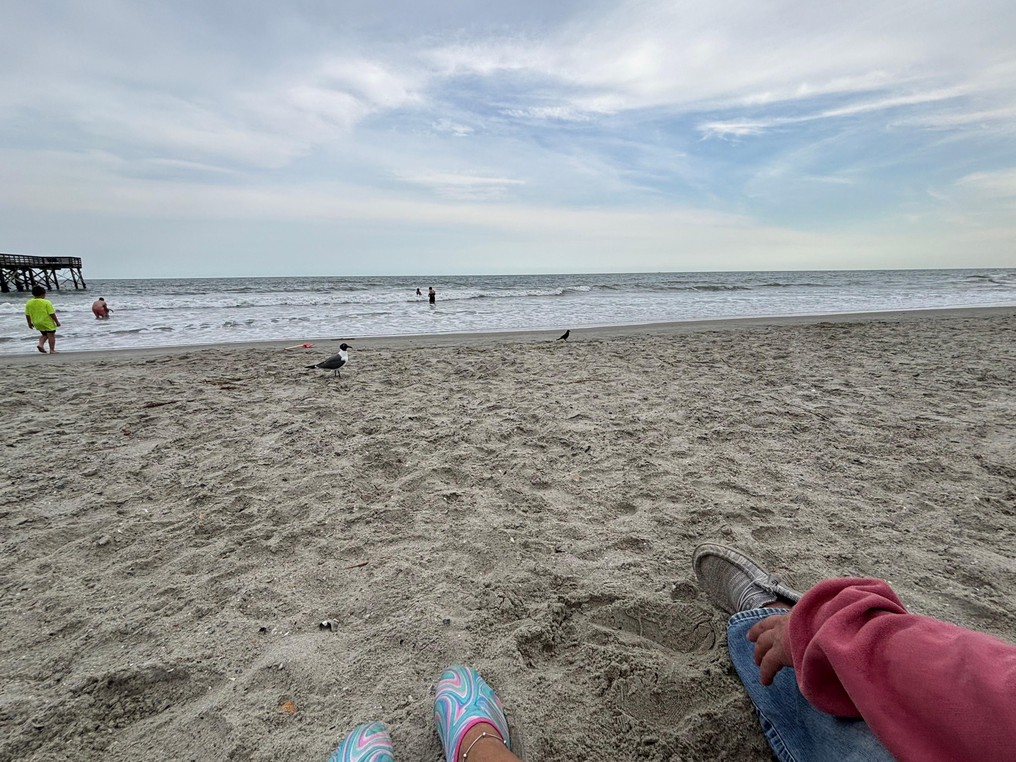 The beautiful beach
