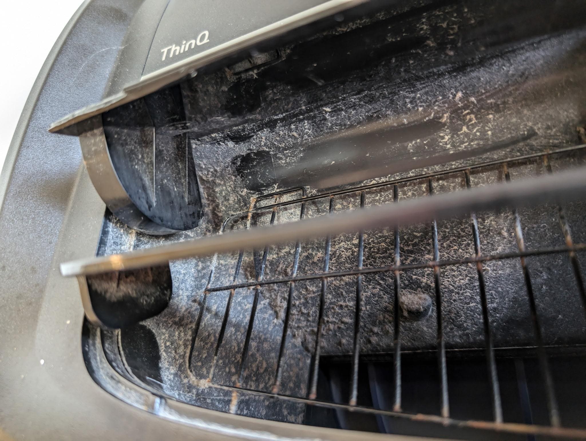 the A C filled with mildew and mold