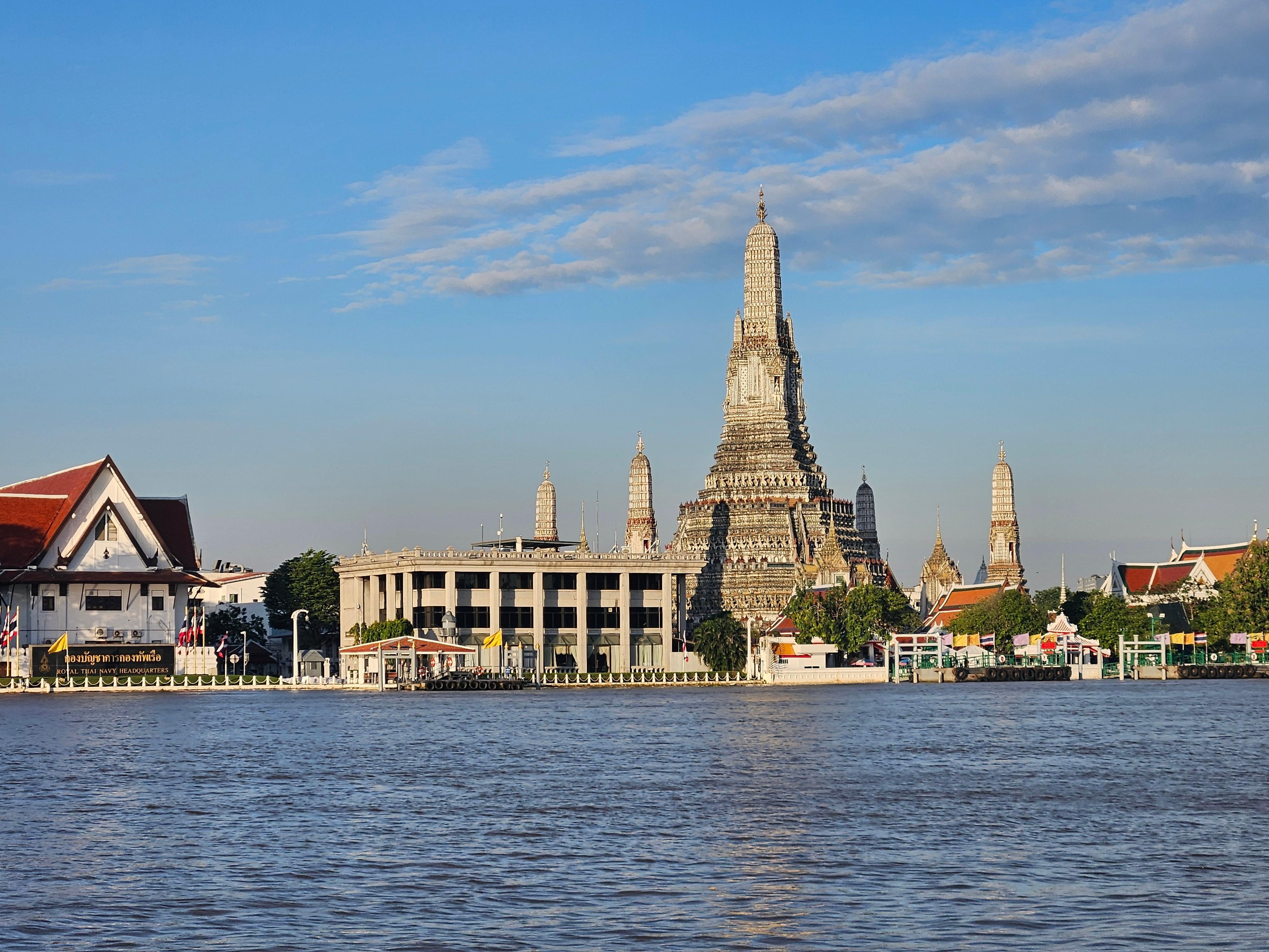 View from hotel restaurant