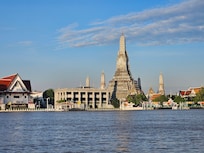 View from hotel restaurant