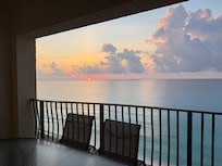 Sunrise on balxony