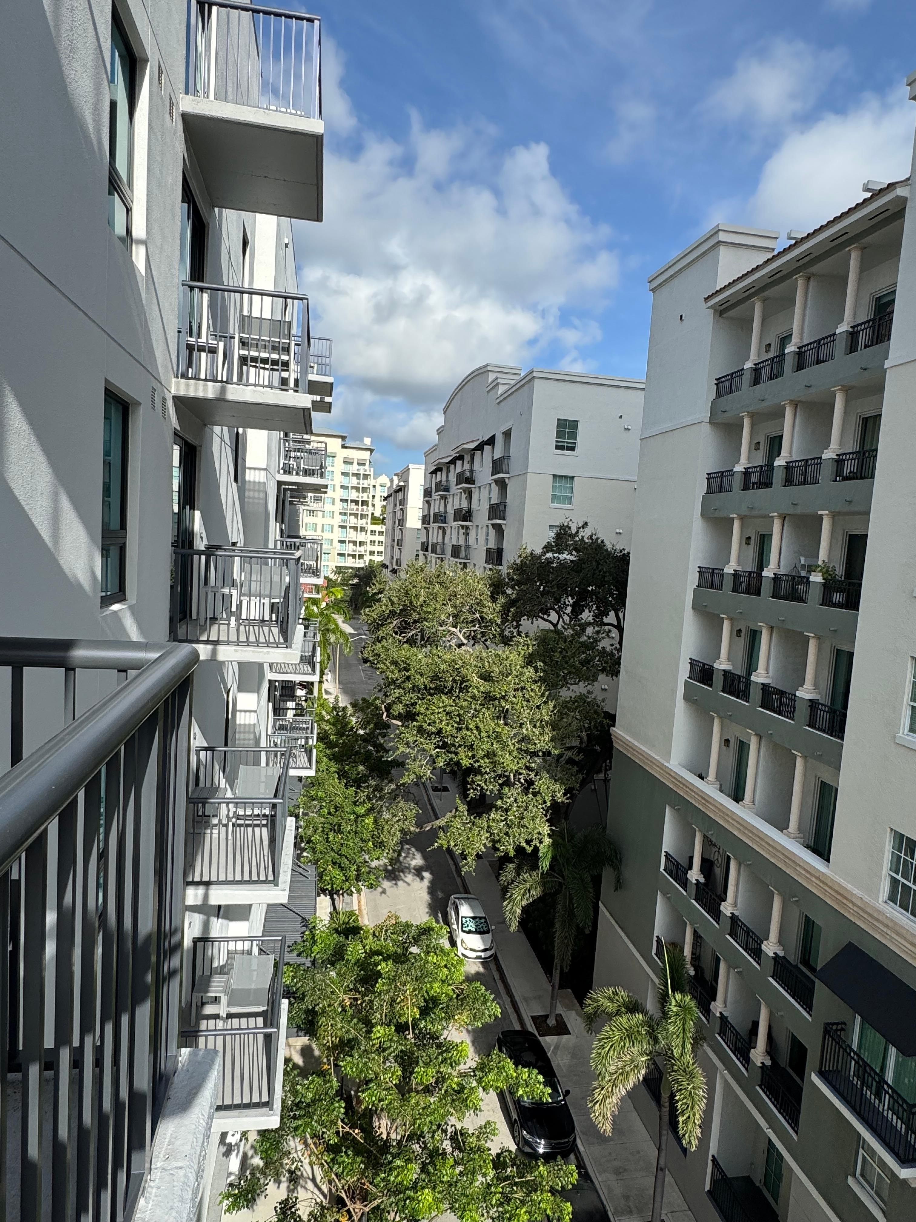 View from our balcony