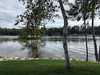 View from deck