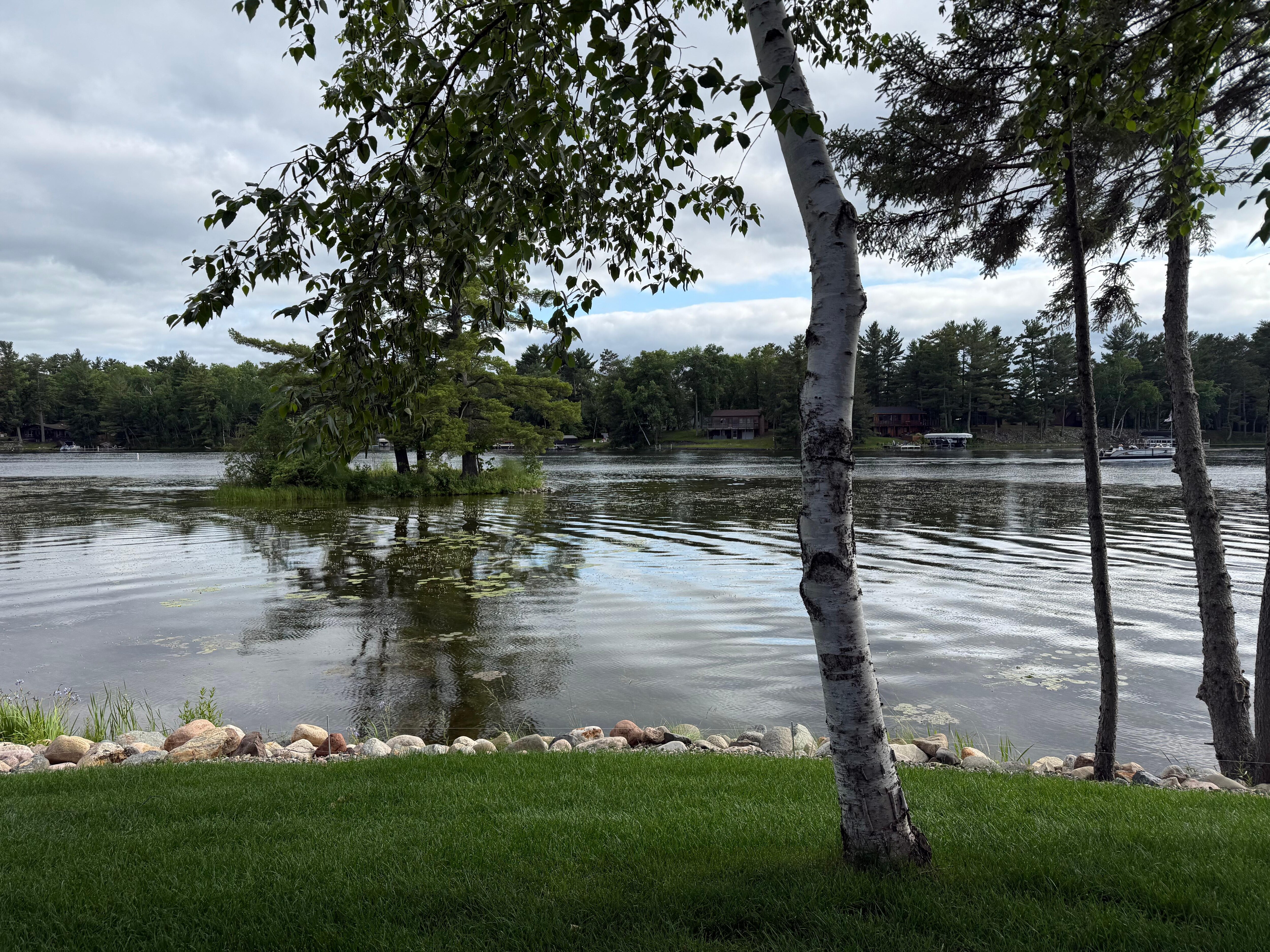 View from deck