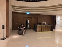 One seating area at lobby