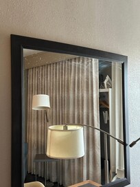 Mirror that was “cleaned”