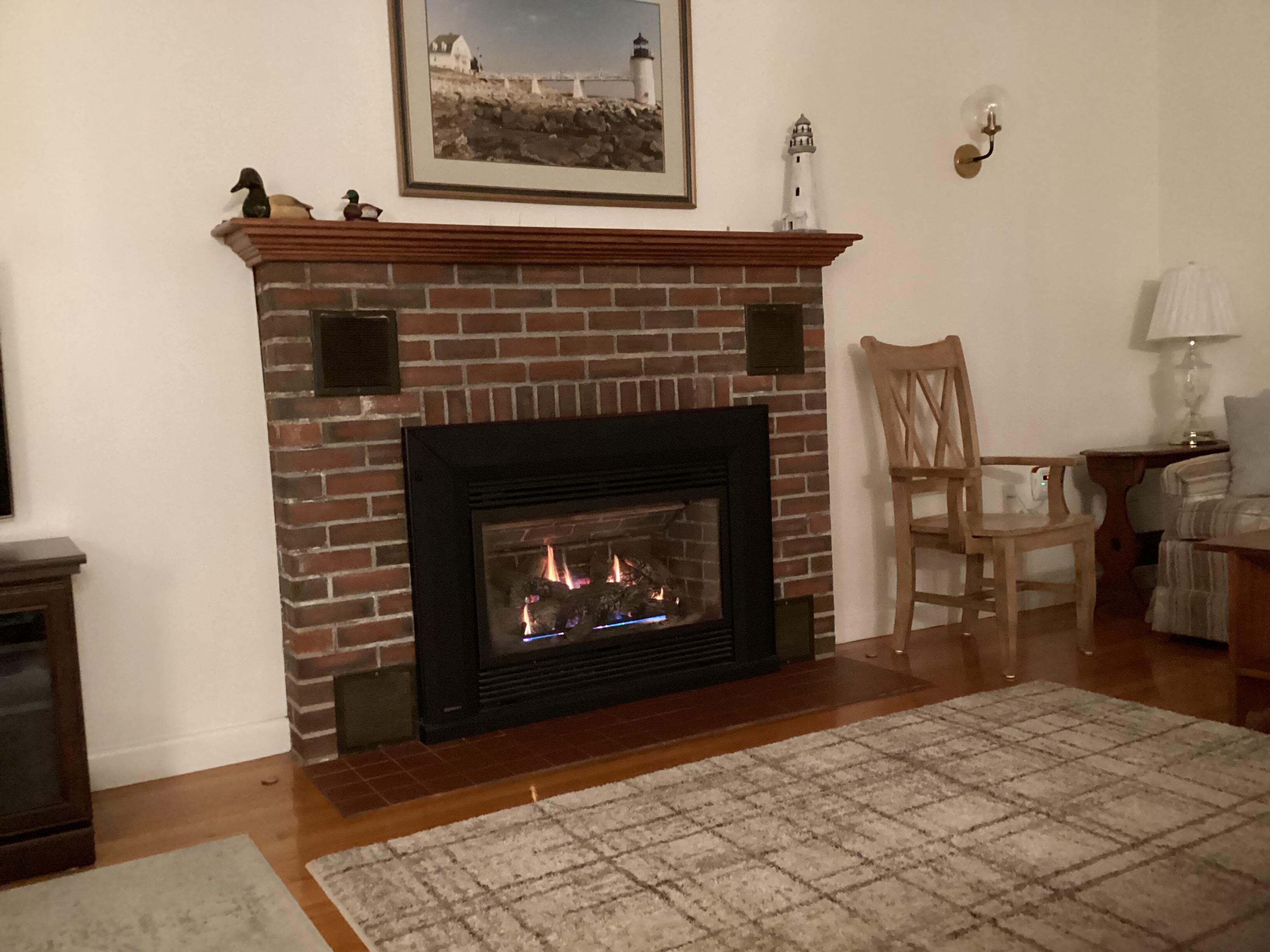 Comfort on a cool fall evening