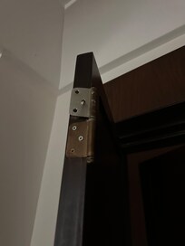Broken bedroom door