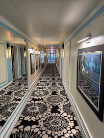 Korridor der Cabana Suiten