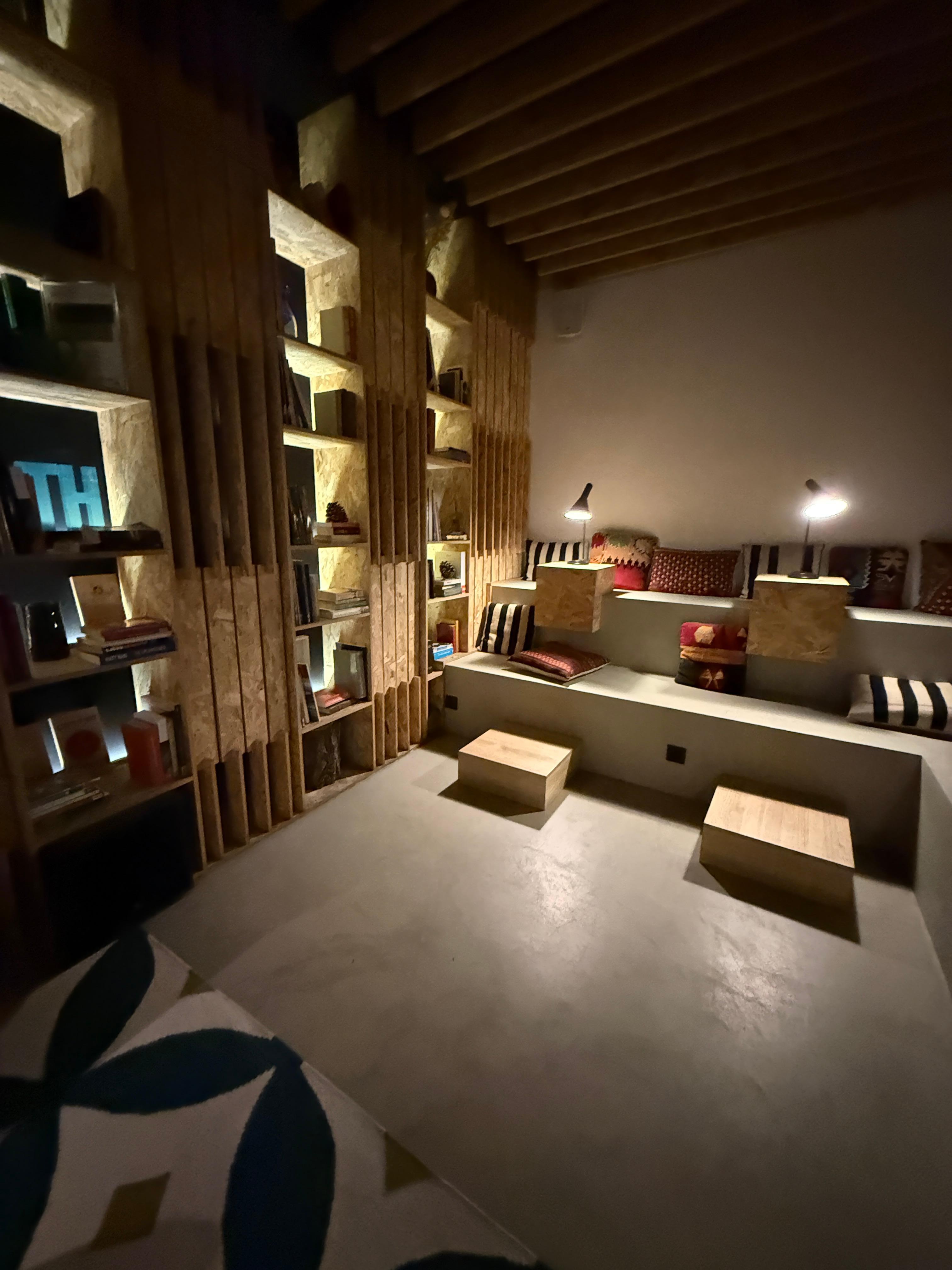 Living room area near lobby