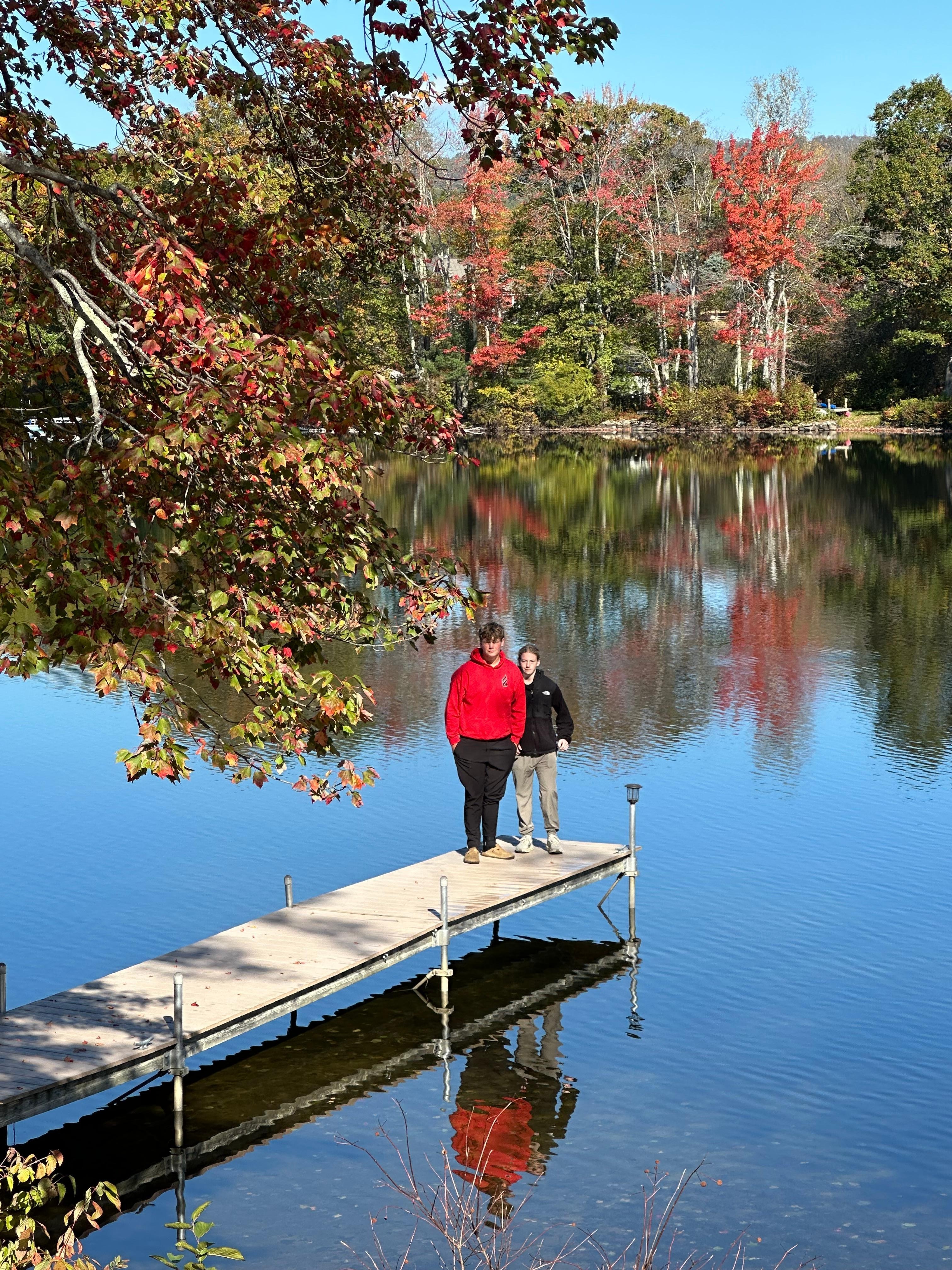 Grandkids at Highland Lake