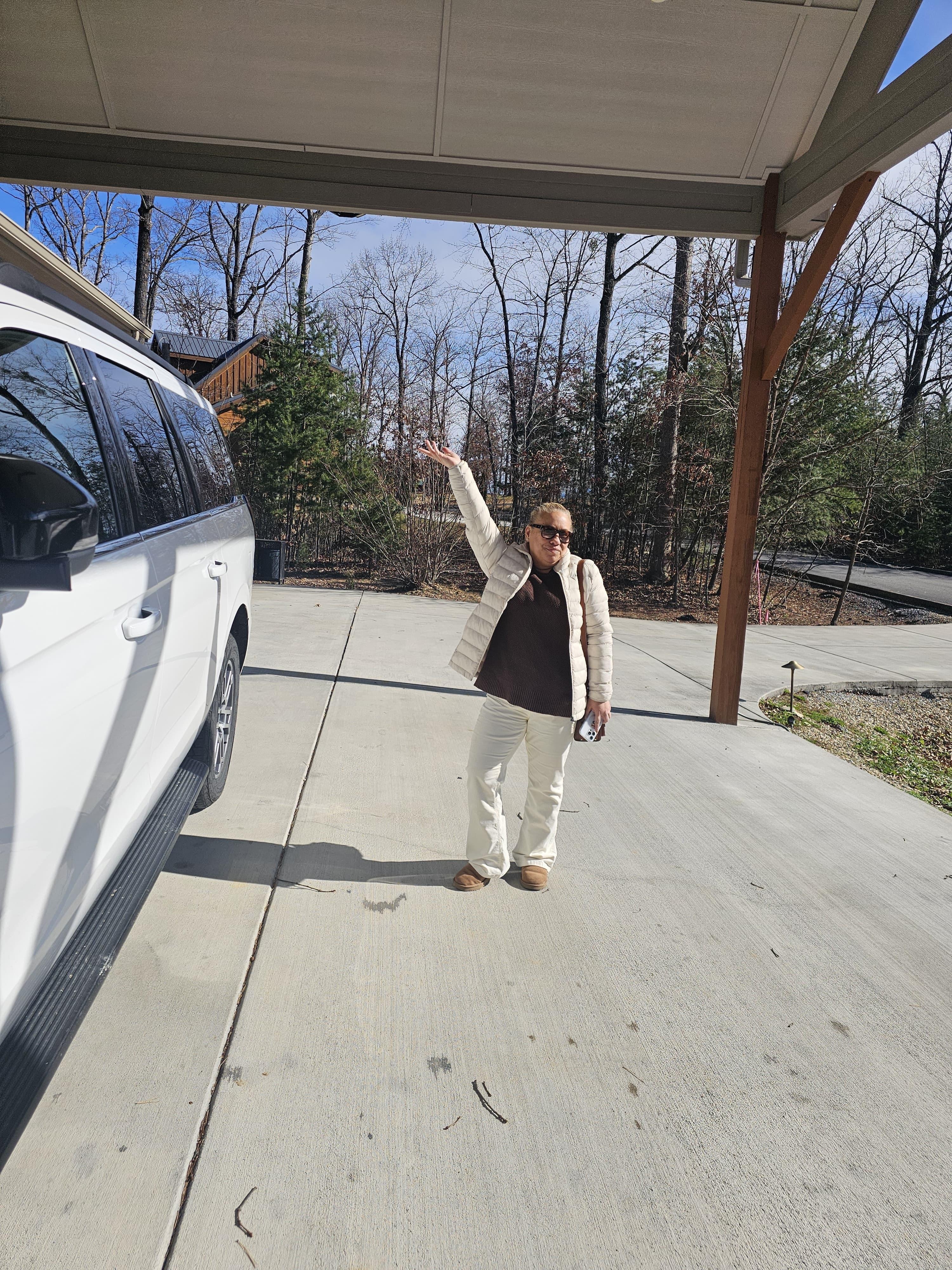 Loved having a Porte-cochere