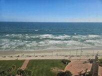 Beach view from my room