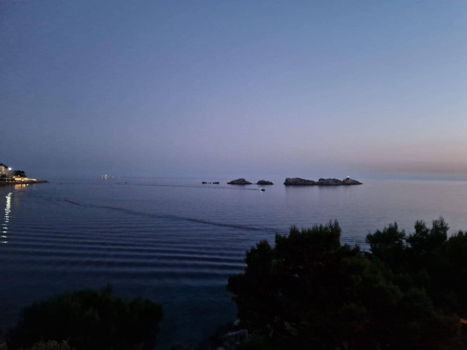 View from our balcony