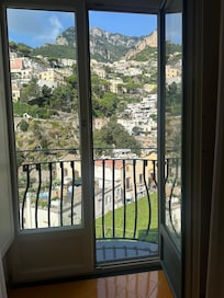 Beautiful view of town from our room