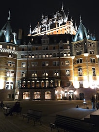 Chateau Frontenac at night