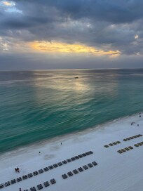 Sunset from balcony
