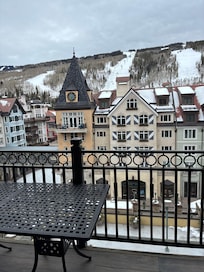 Our view from kitchen and living area