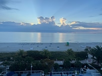 The veiw from our hotel room was beautiful. Watching the sun come up from the balcony view was awesome