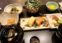 Japanese set breakfast, beautiful and delicious!