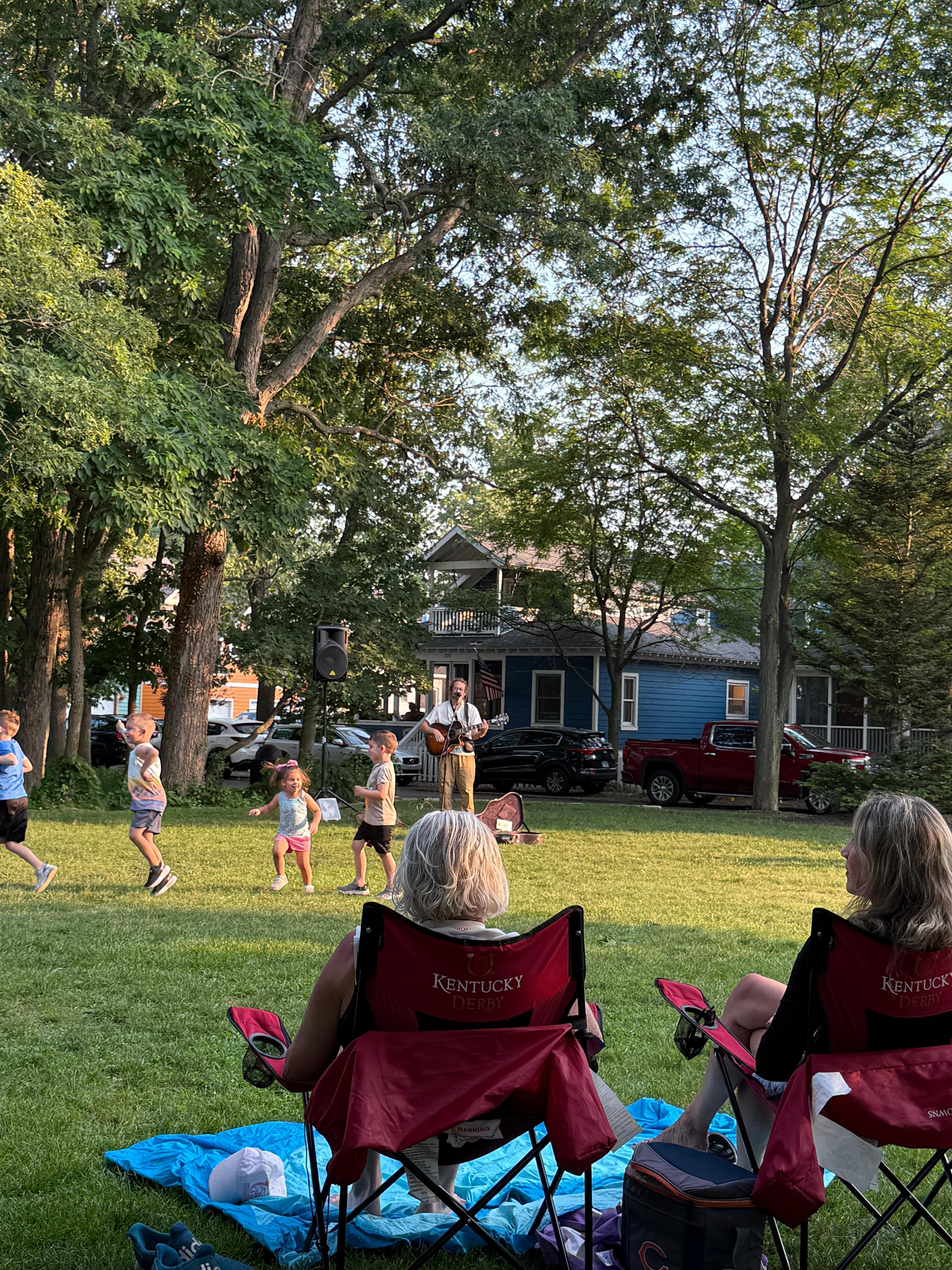 Free music in the park right around the corner from Bullpen