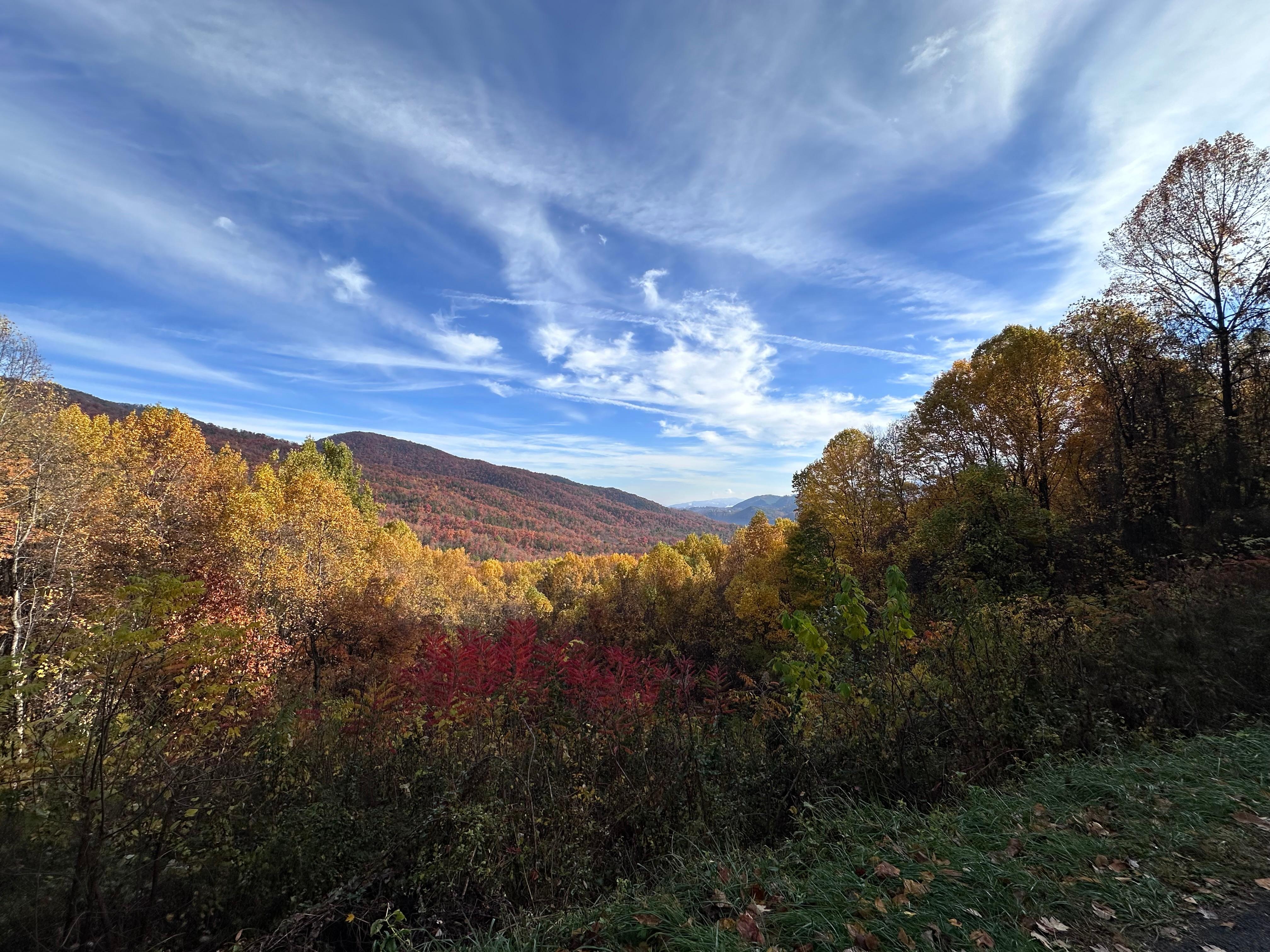 Quick easy access to the Smokies without having to use the main entrance. 
