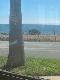View from the café at San Simeon Lodge