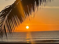 Sunset off the lanai.