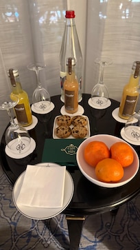 Recibimiento en la habitación